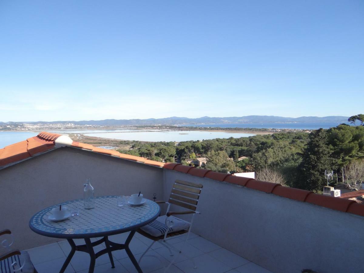 Appartement Vue Mer, Presqu'Il De Giens อิแยร์ ภายนอก รูปภาพ